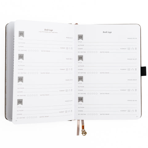 Bookshelf Reading Journal - Archer and Olive