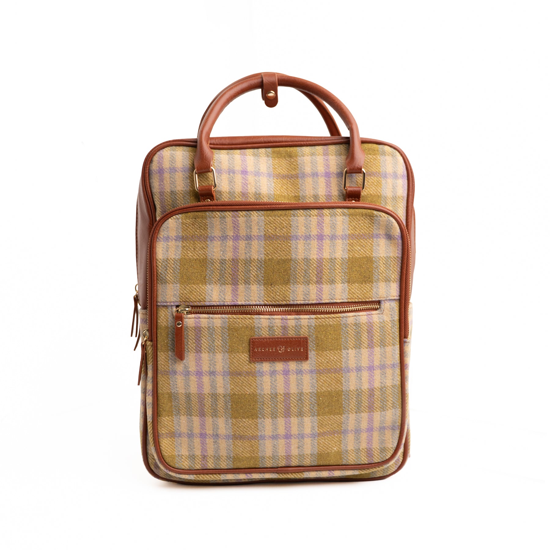 Forest Findings Plaid Backpack - Archer and Olive