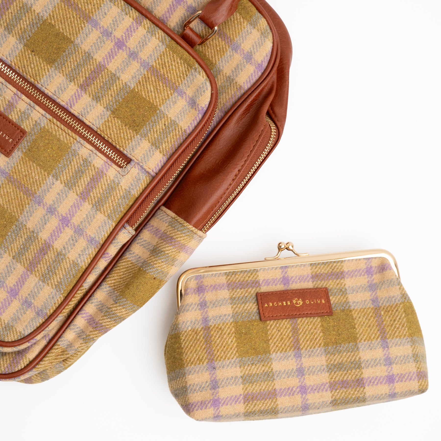 Forest Findings Plaid Backpack - Archer and Olive