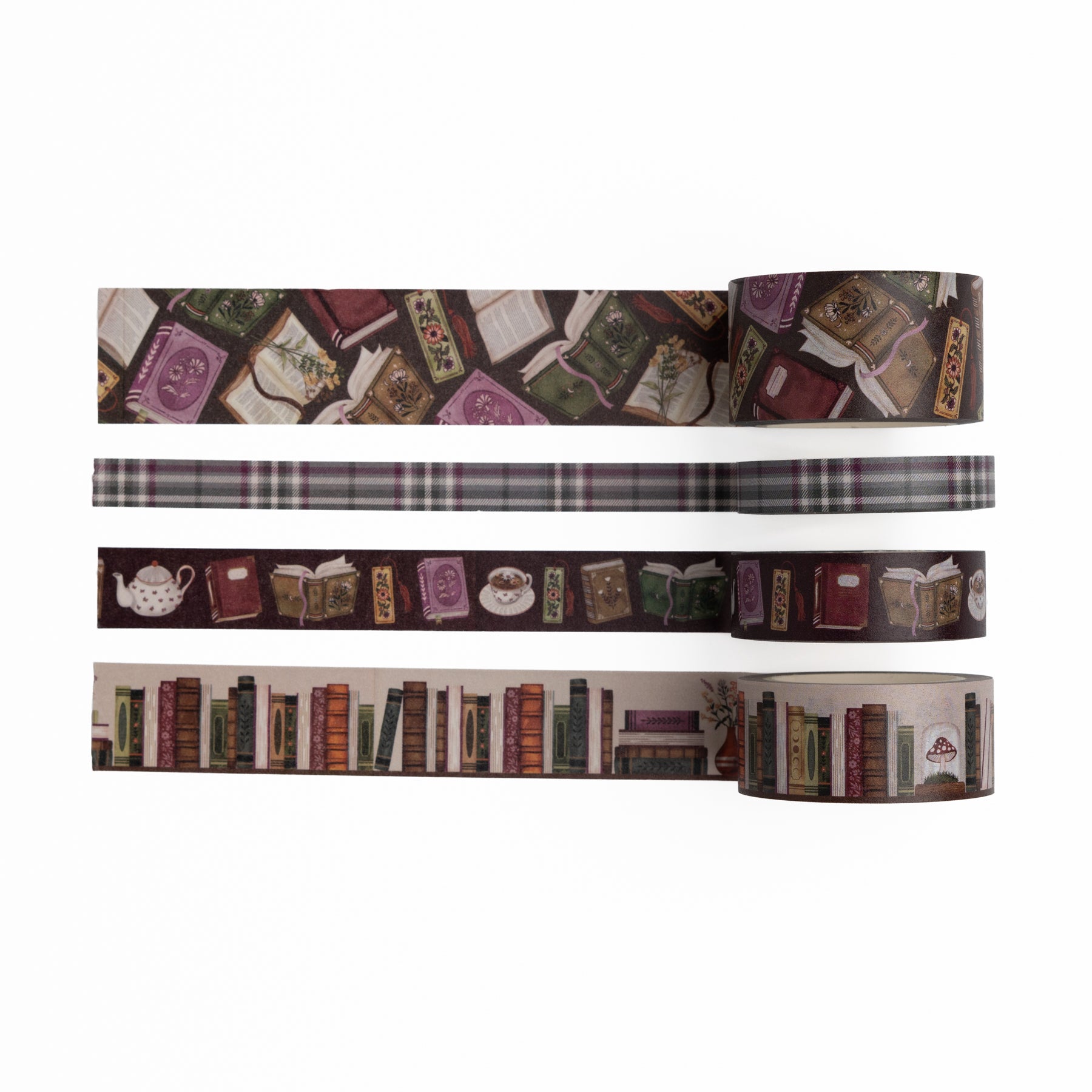 Bookshelf Washi Tape Set - Archer and Olive