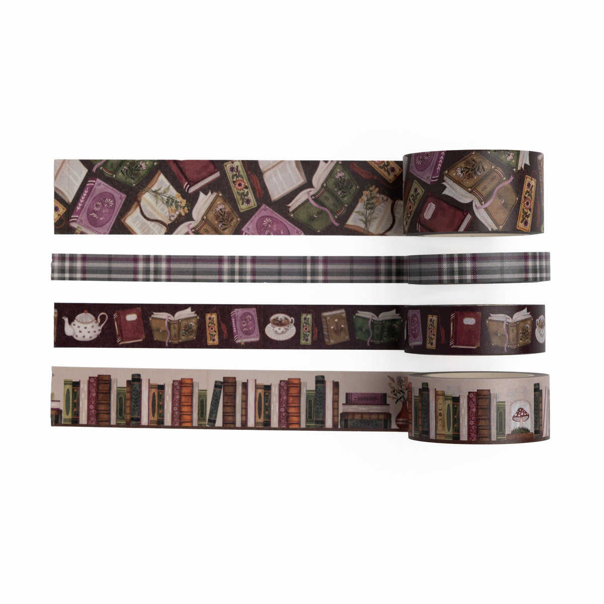 Bookshelf Washi Tape Set - Archer and Olive