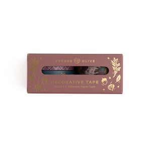 Chrysanthemum Washi Tape Set - Archer and Olive