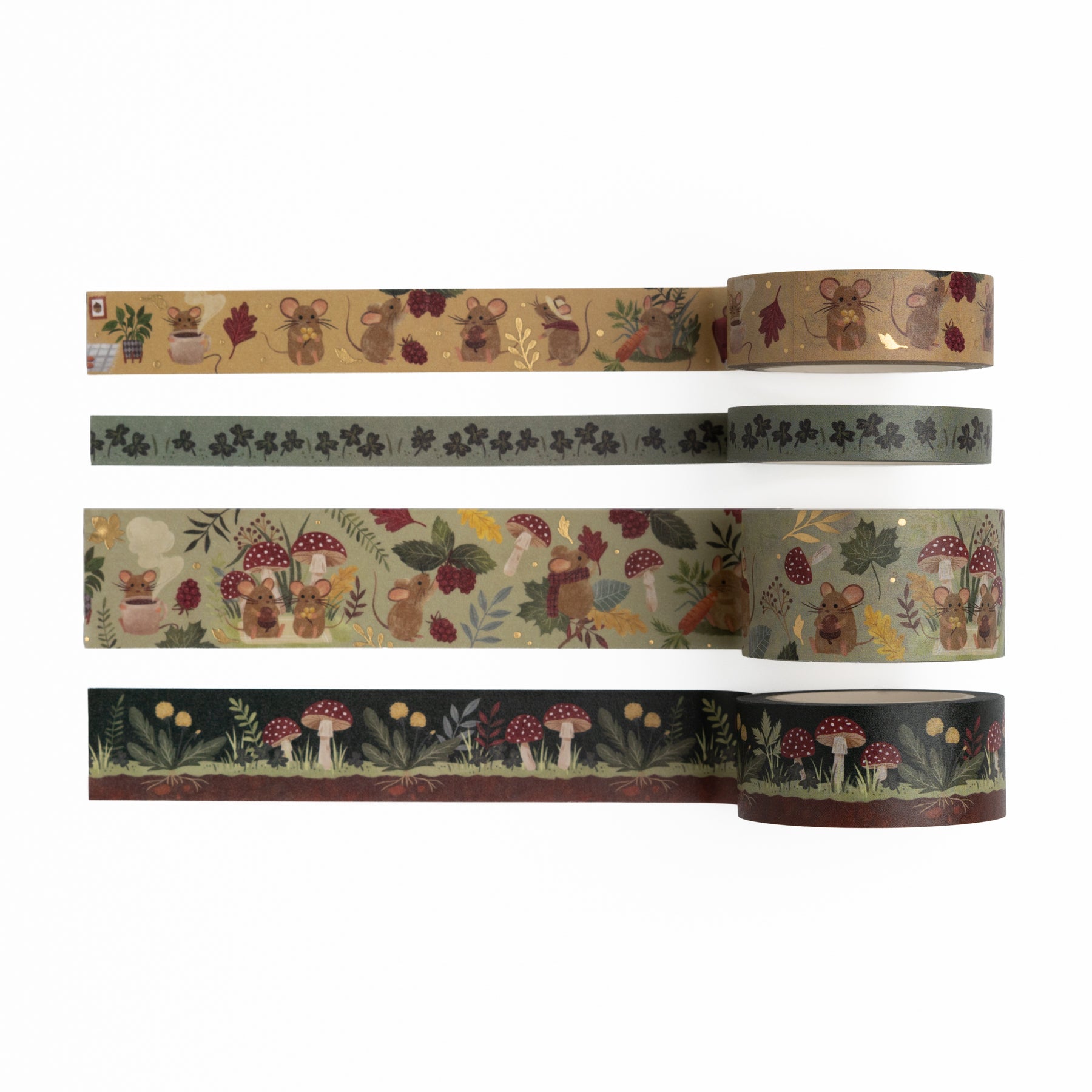 Field Mouse Washi Tape Set - Archer and Olive