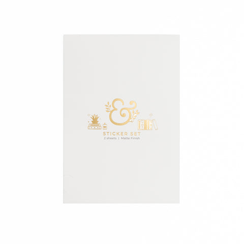 Bookshelf Sticker Set - Archer and Olive