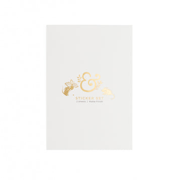 Field Mouse Sticker Set - Archer and Olive