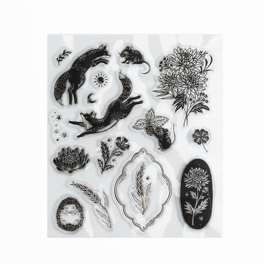 Forest Findings Acrylic Stamps - Archer and Olive