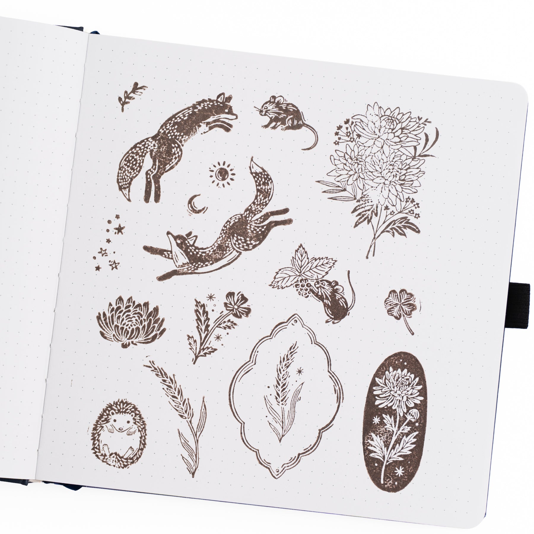 Forest Findings Acrylic Stamps - Archer and Olive