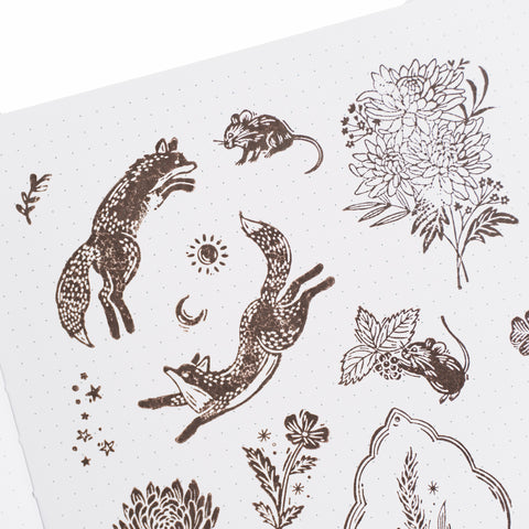 Forest Findings Acrylic Stamps