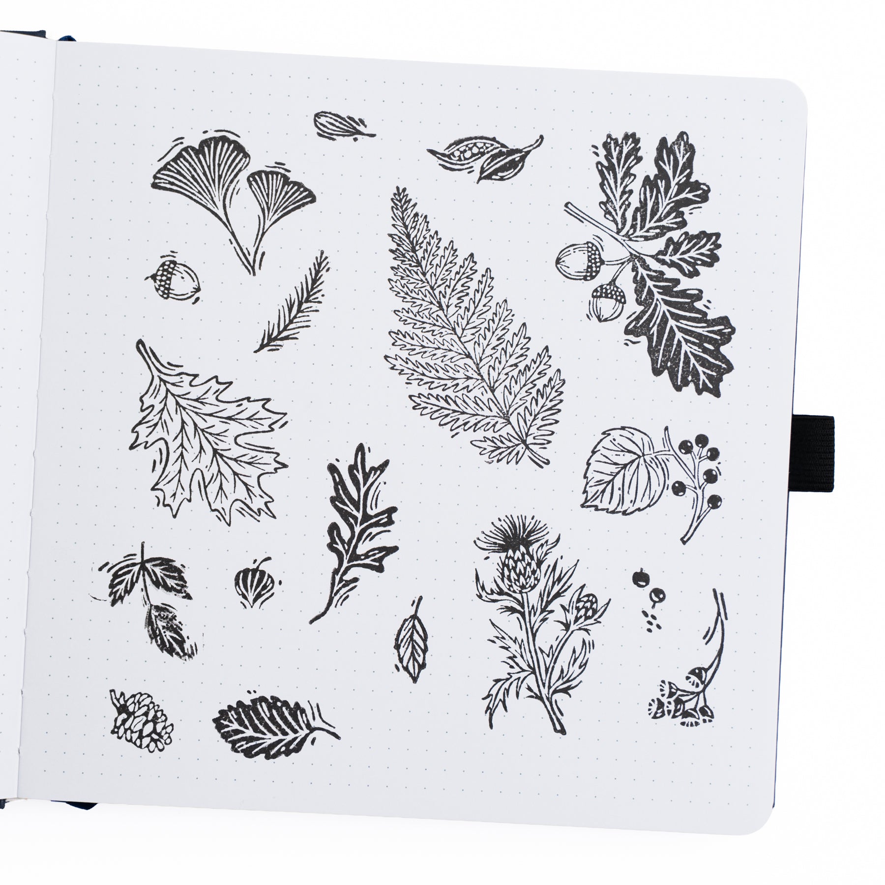 Forest Foliage Acrylic Stamps - Archer and Olive