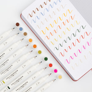 Forest Findings Calliograph Pens - Archer and Olive