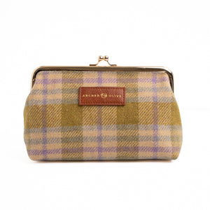 Forest Findings Plaid Kiss-Lock Pouch - Archer and Olive