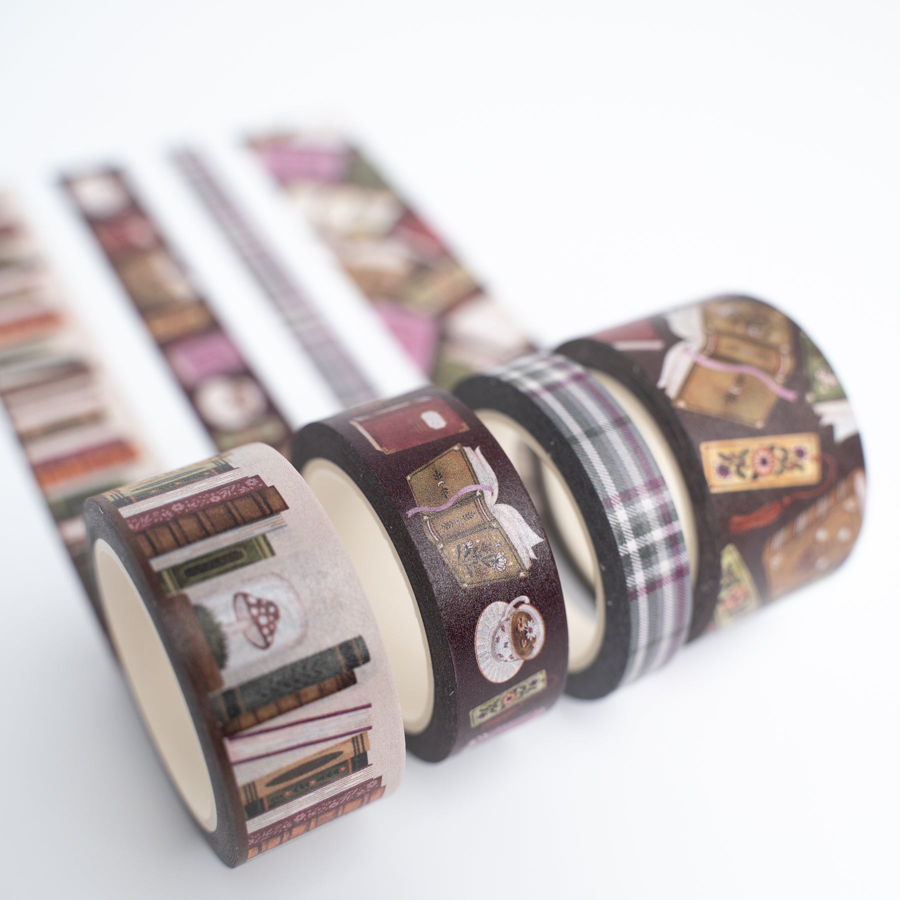 Bookshelf Washi Tape Set - Archer and Olive
