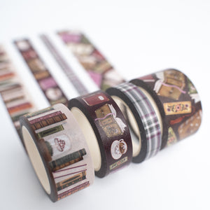 Bookshelf Washi Tape Set - Archer and Olive