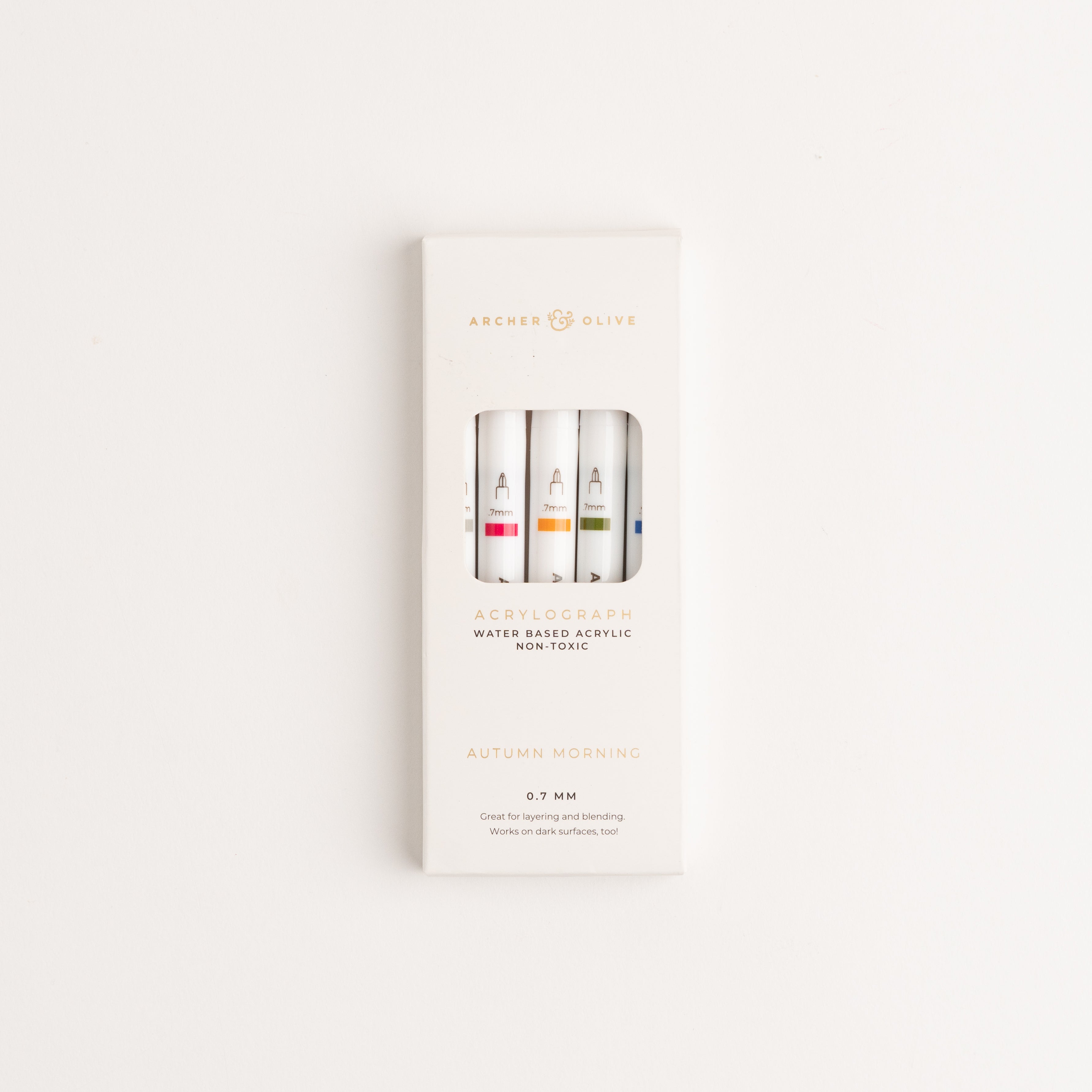 Calliograph Pens Sunset Breeze - 5 Pack by Archer and Olive
