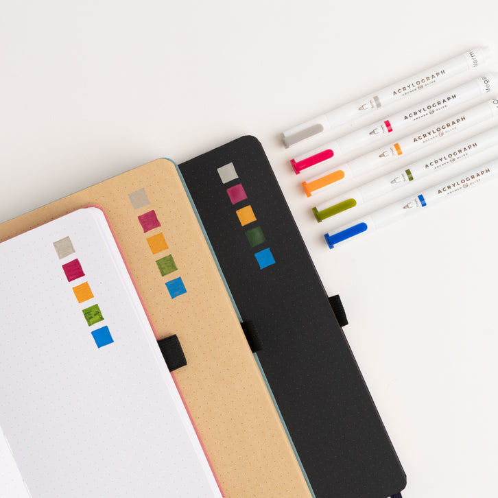 Acrylograph Pens Autumn Morning: 5 Pack - Archer and Olive