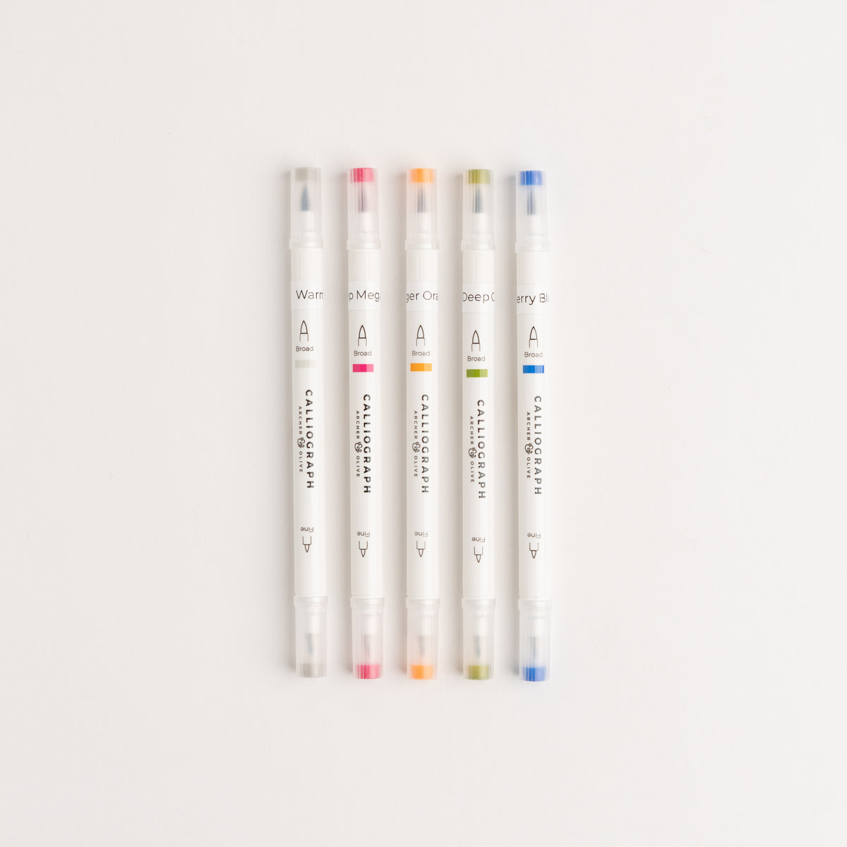 Calliograph Pens Autumn Morning - 5 Pack - Archer and Olive