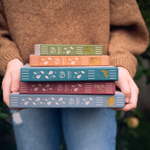 Pumpkin Dot Grid Notebook - Archer and Olive