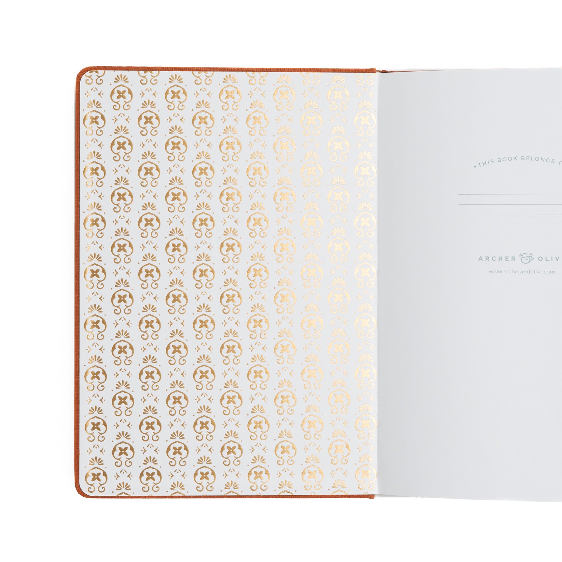 Chrysanthemum Dot Grid Notebook - Archer and Olive