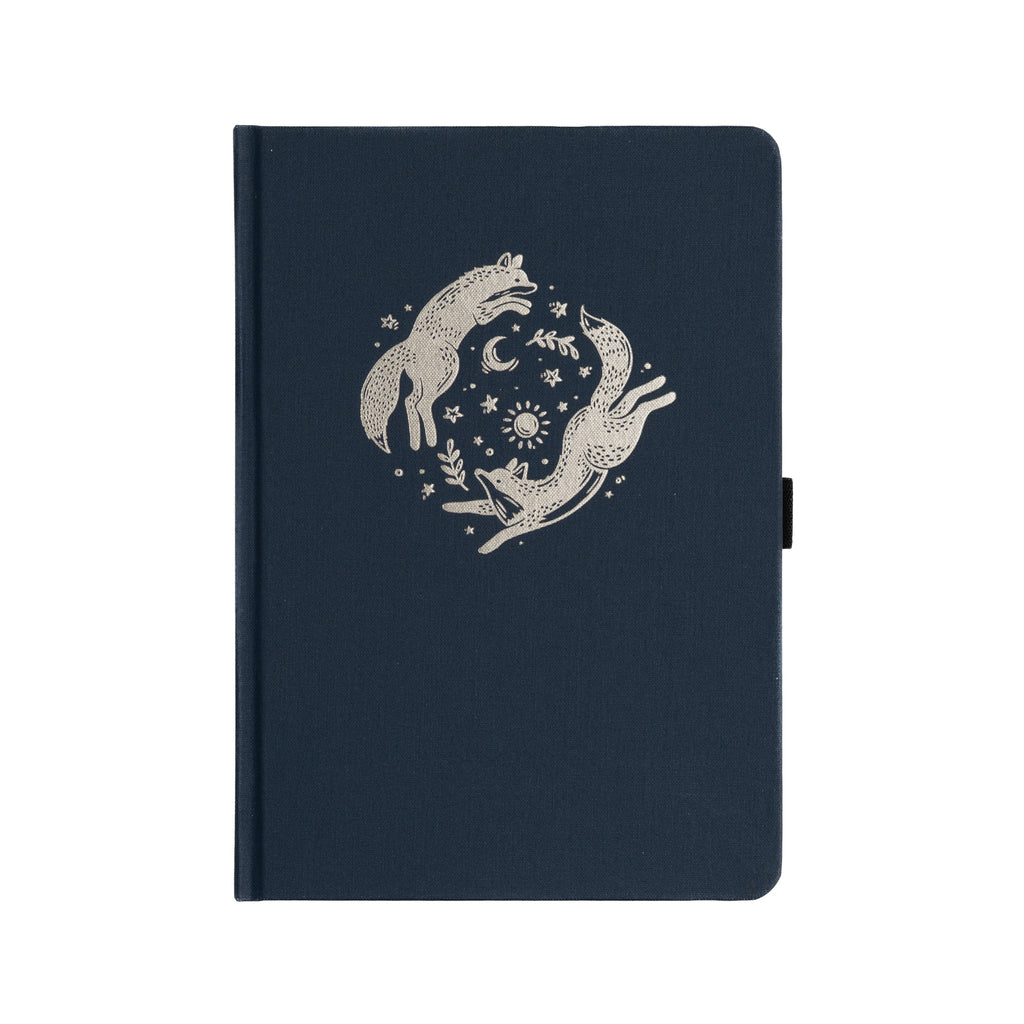 Forest Foxes Dot Grid Notebook - Archer and Olive
