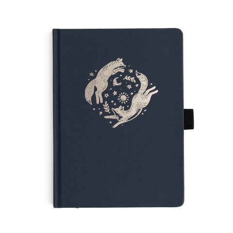 Forest Foxes Dot Grid Notebook