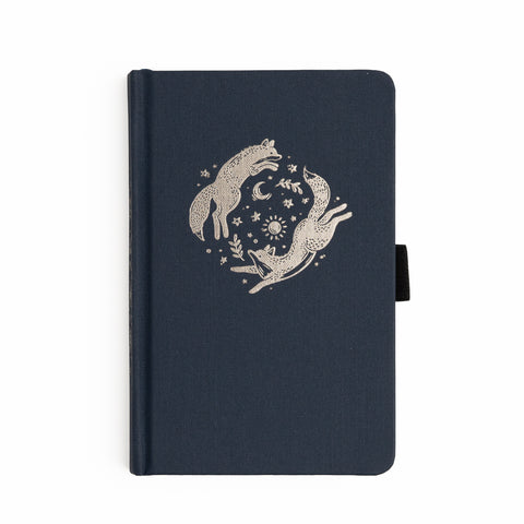 Forest Foxes Dot Grid Notebook
