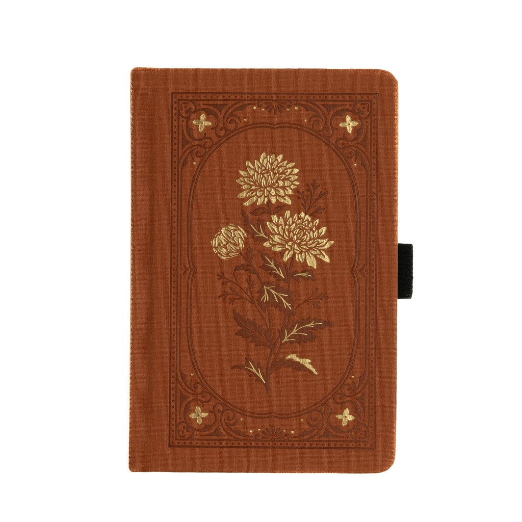 Chrysanthemum Dot Grid Notebook - Archer and Olive