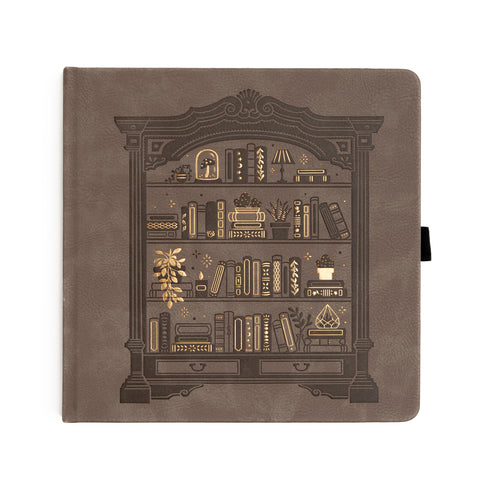 Bookshelf Dot Grid Notebook