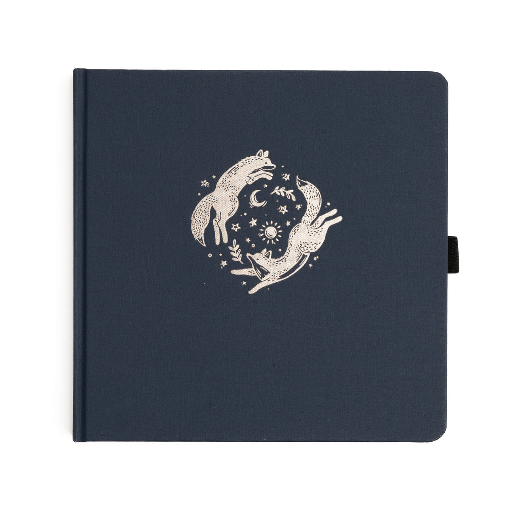 Forest Foxes Dot Grid Notebook - Archer and Olive