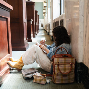 Forest Findings Plaid Backpack - Archer and Olive