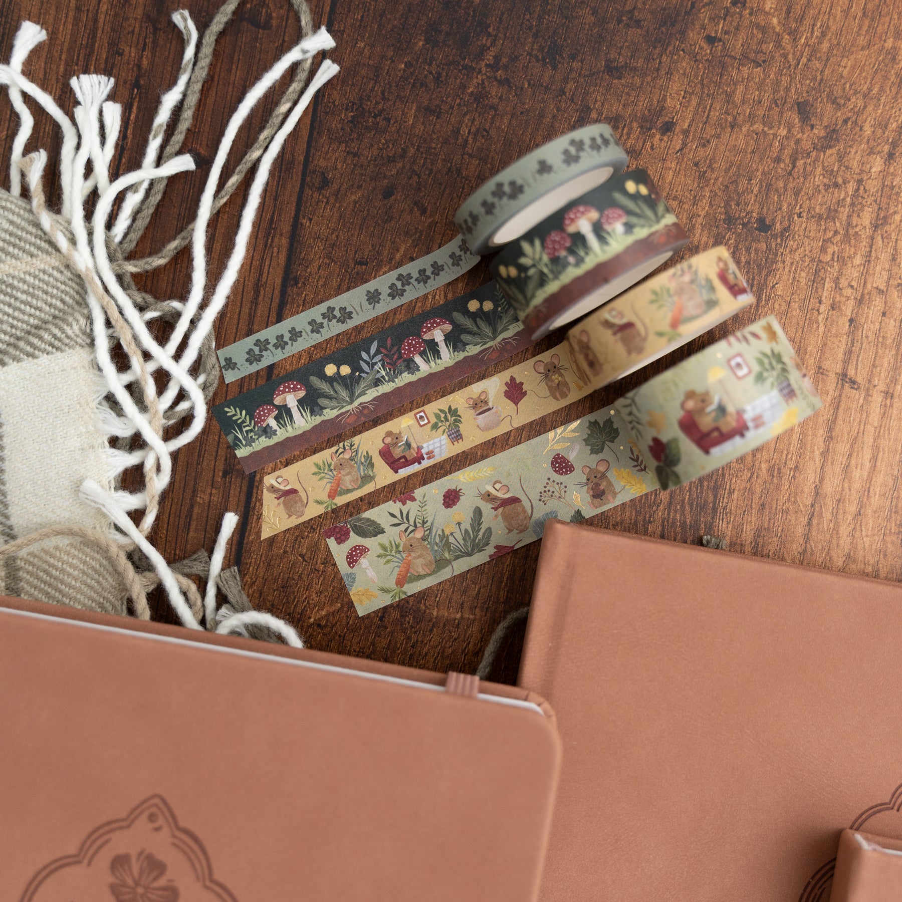 Field Mouse Washi Tape Set - Archer and Olive