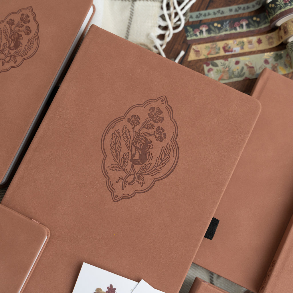 Field Mouse Dot Grid Notebook - Archer and Olive