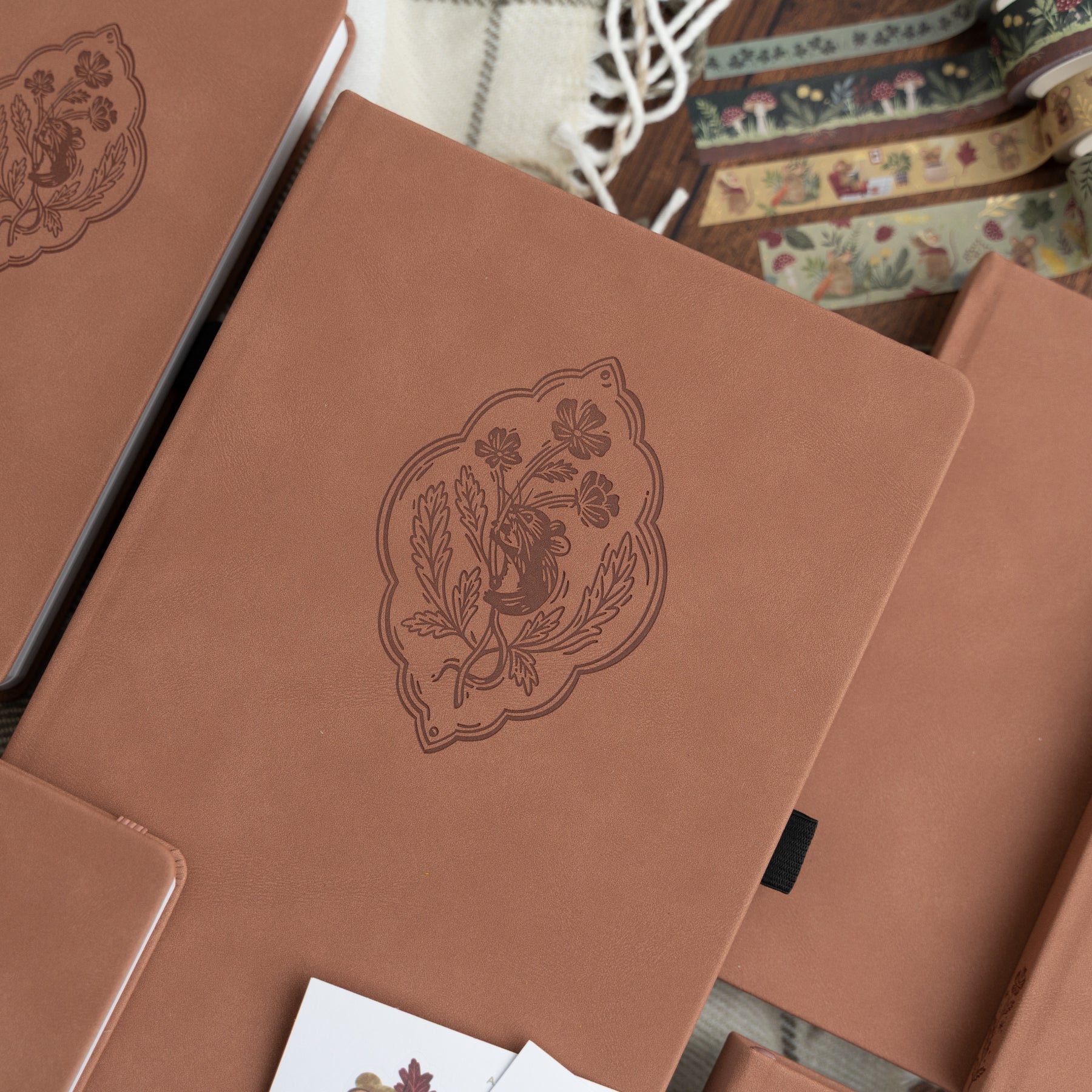 Field Mouse Dot Grid Notebook - Archer and Olive