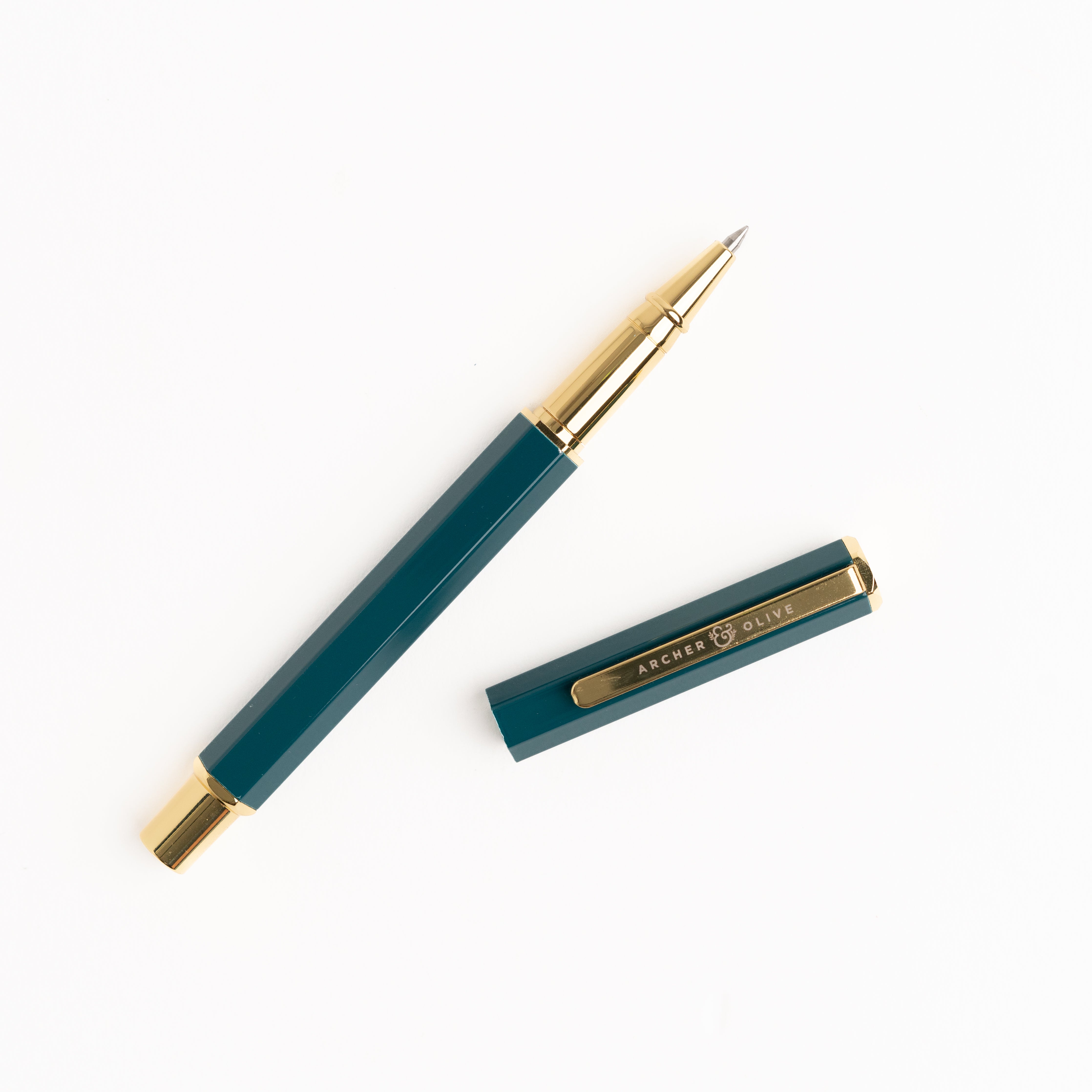 0.5mm Fine Tip Writing Pen with Black Gel Ink - Archer and Olive