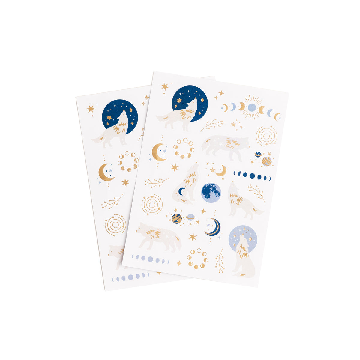 Enchanted Wolf Theme Stickers - Archer and Olive