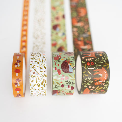 Deer & Field Mouse Washi Tape Set - Archer and Olive