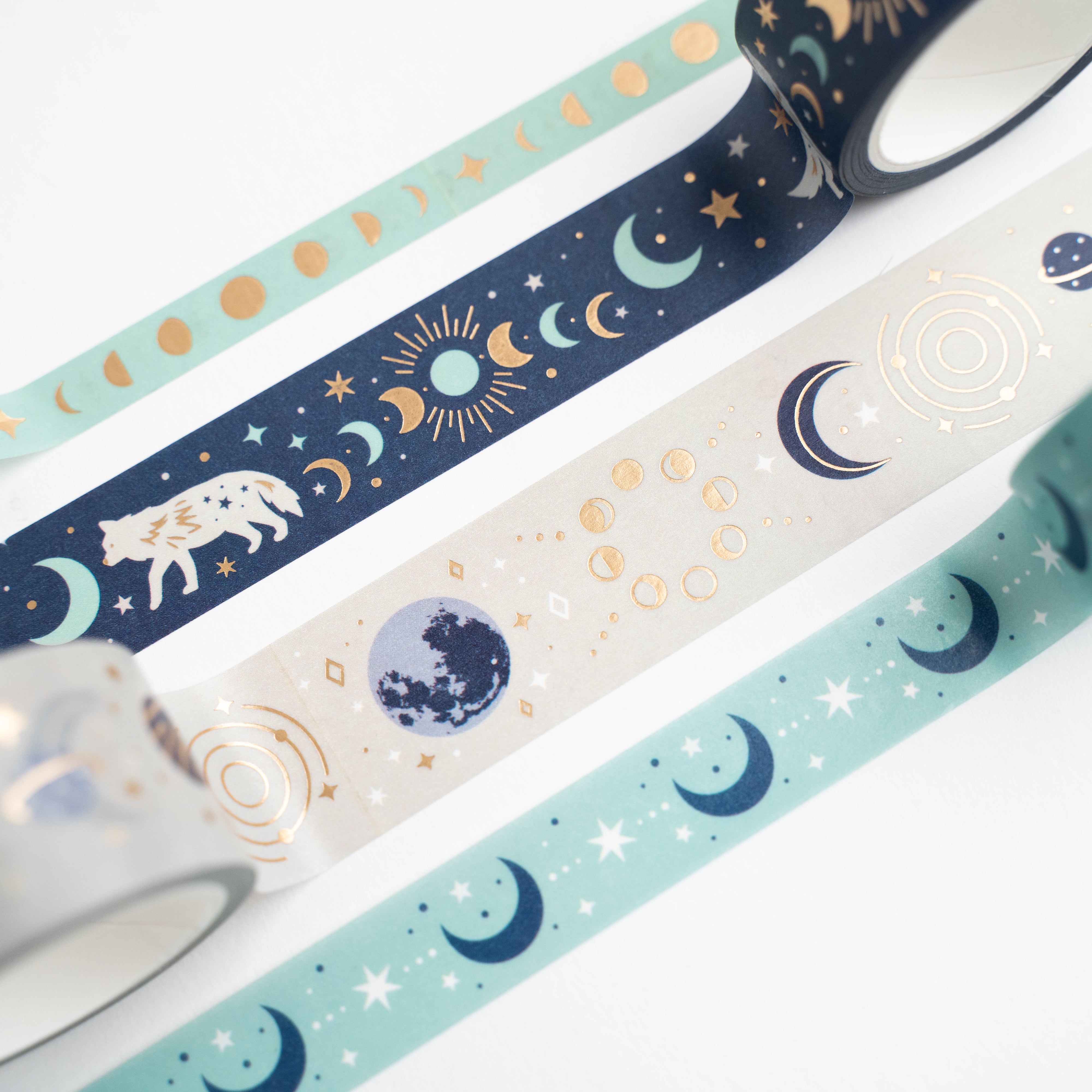 Enchanted Wolf Washi Set - Archer and Olive