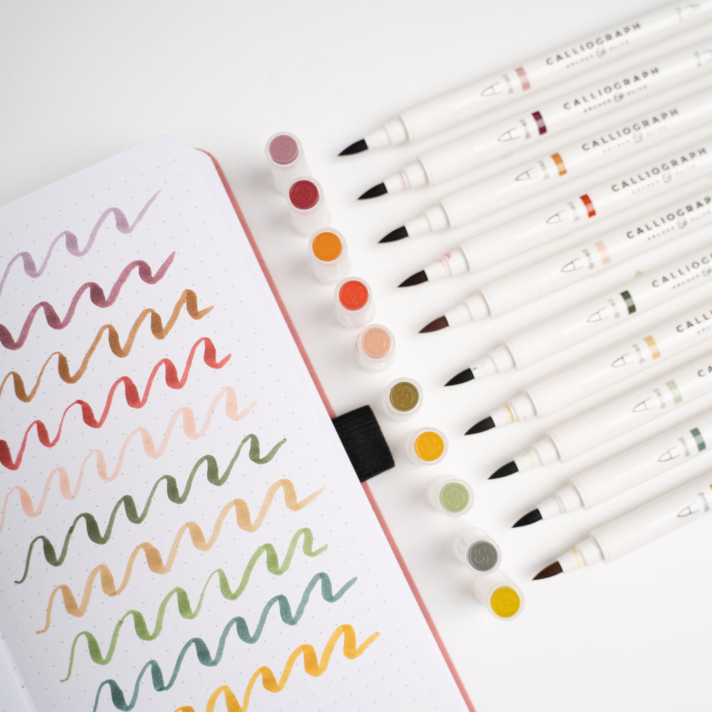 Attic Treasures Calliographs (Set of 10) - Archer and Olive