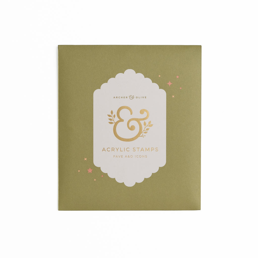 Fave Icons | Acrylic Stamps