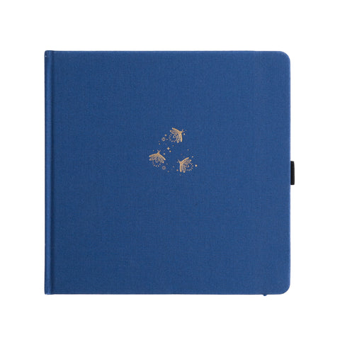 8x8 Dot Grid Notebook: Firefly Night - Archer and Olive