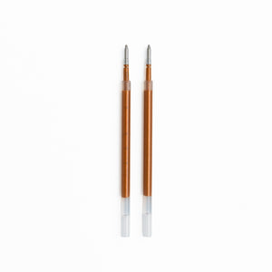 Glittery Gold Gel Pen Refills .8mm | Set of 2