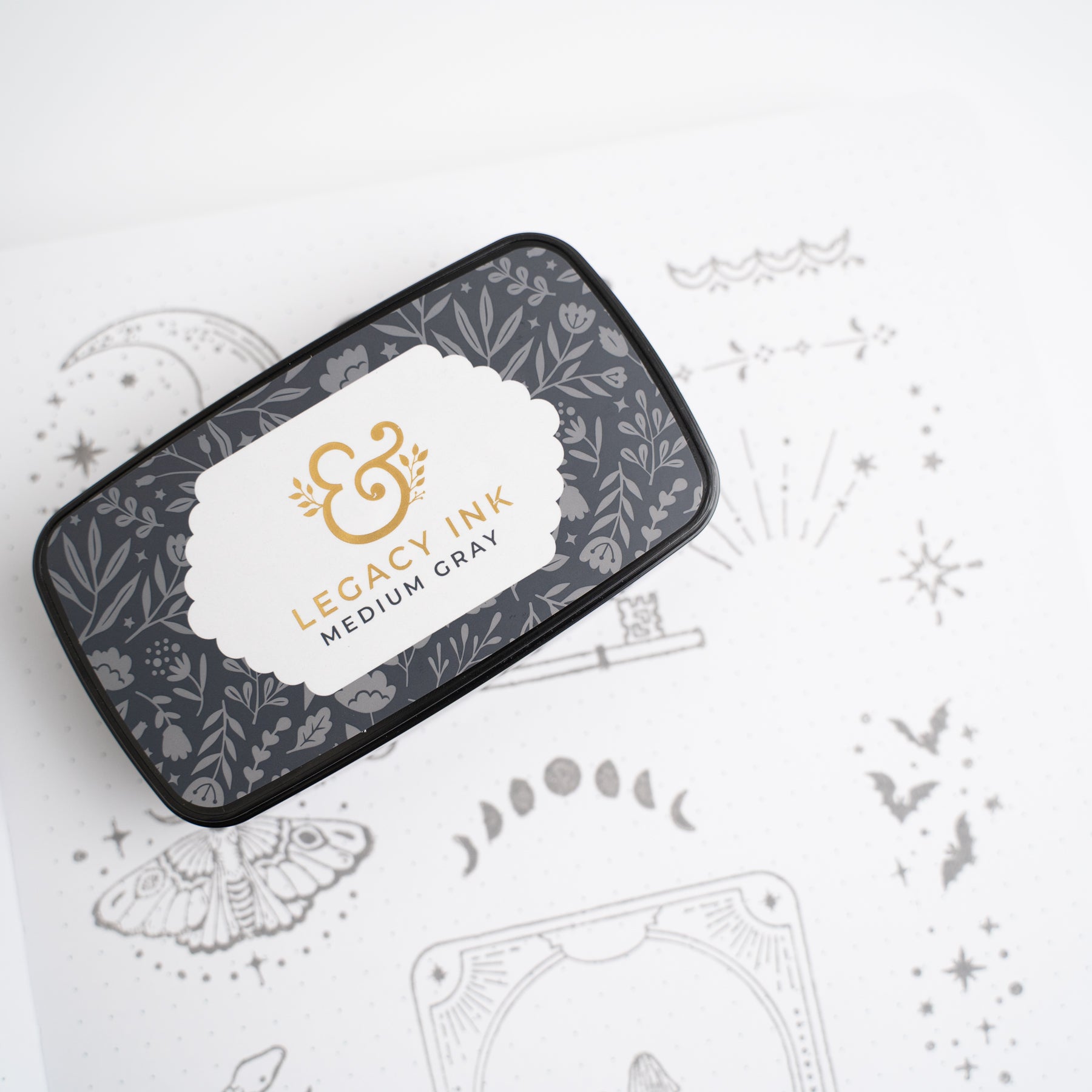 Legacy Ink Pad – Medium Gray - Archer and Olive