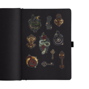 Coiled Key Sticker Set - Archer and Olive