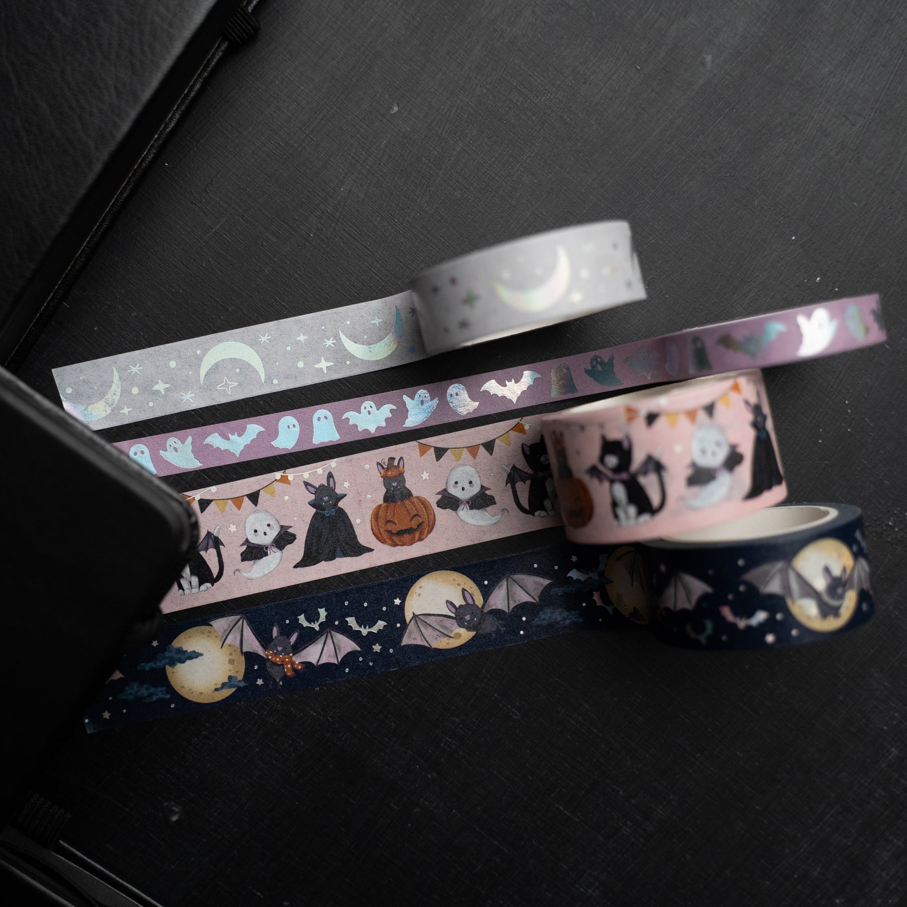 Cute Bat Washi Tape Set - Archer and Olive