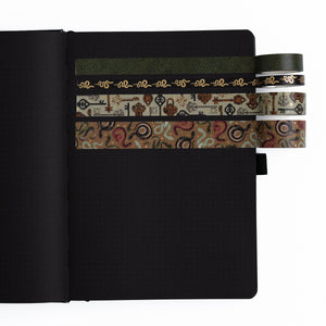 Coiled Key Washi Tape Set - Archer and Olive