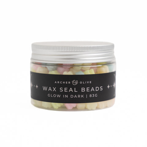 Glow-in-the-Dark Wax Seal Beads - Archer and Olive