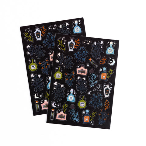 Potions Vol. 1 Sticker Set Blackout - Archer and Olive