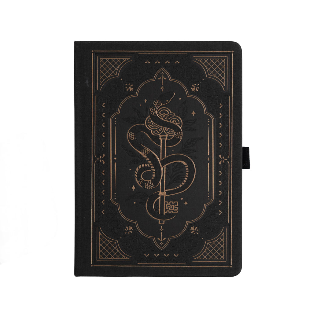 Coiled Key Dot Grid Notebook - Archer and Olive