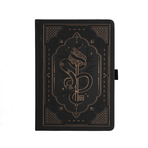 Coiled Key Dot Grid Notebook - Archer and Olive