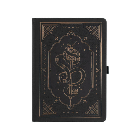 Coiled Key Dot Grid Notebook - Archer and Olive
