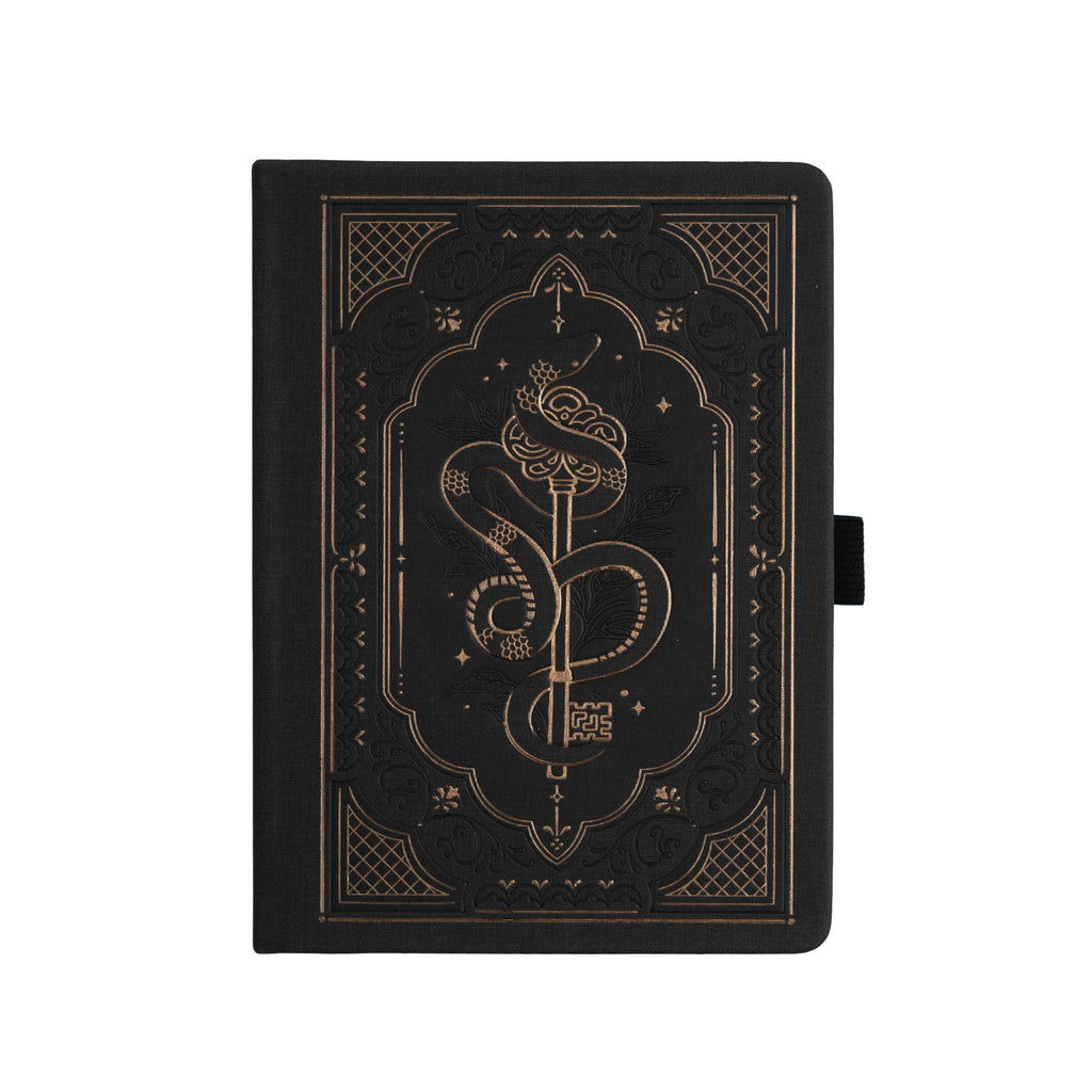 Coiled Key Dot Grid Notebook - Archer and Olive